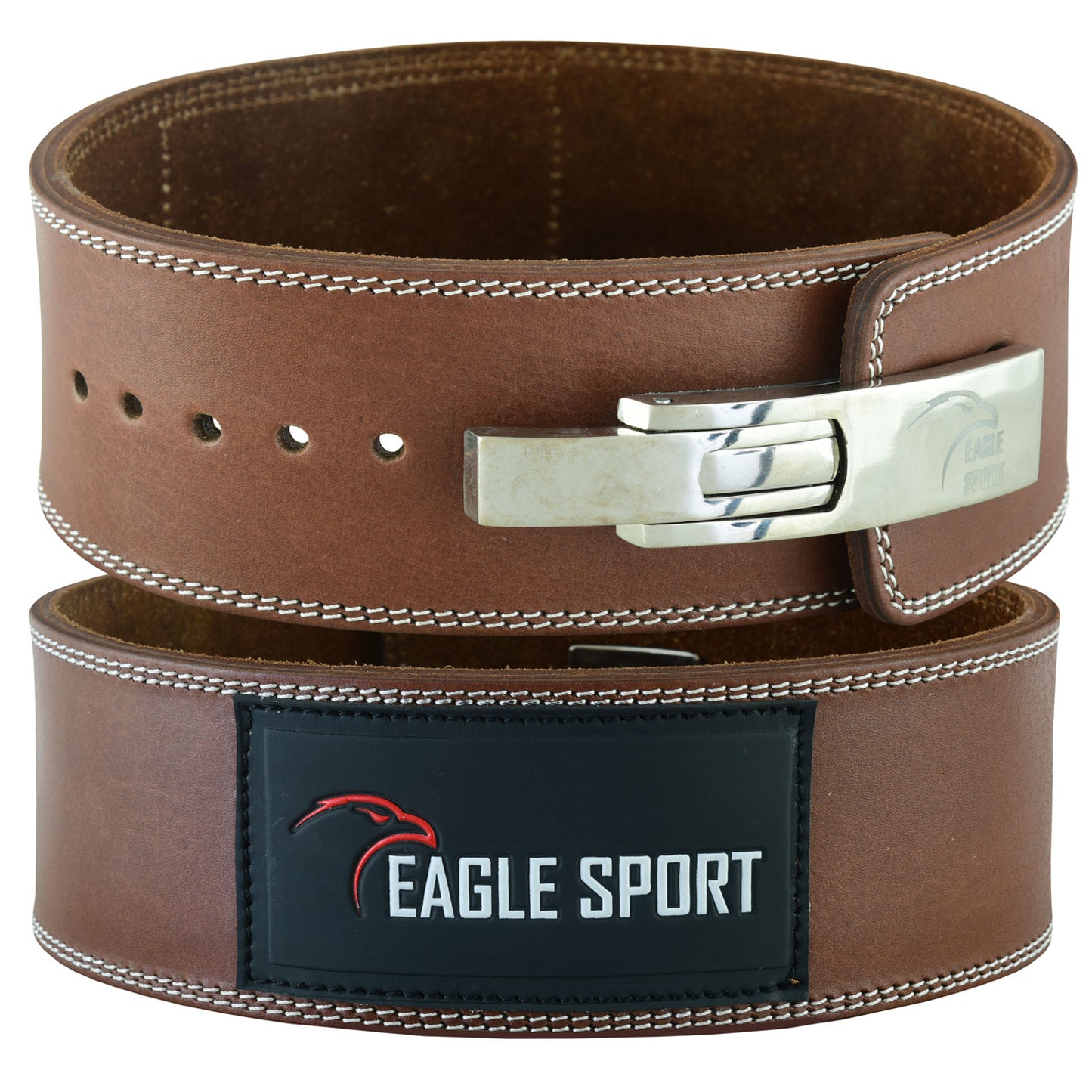 3 Layers cowhide leather weightlifting belt