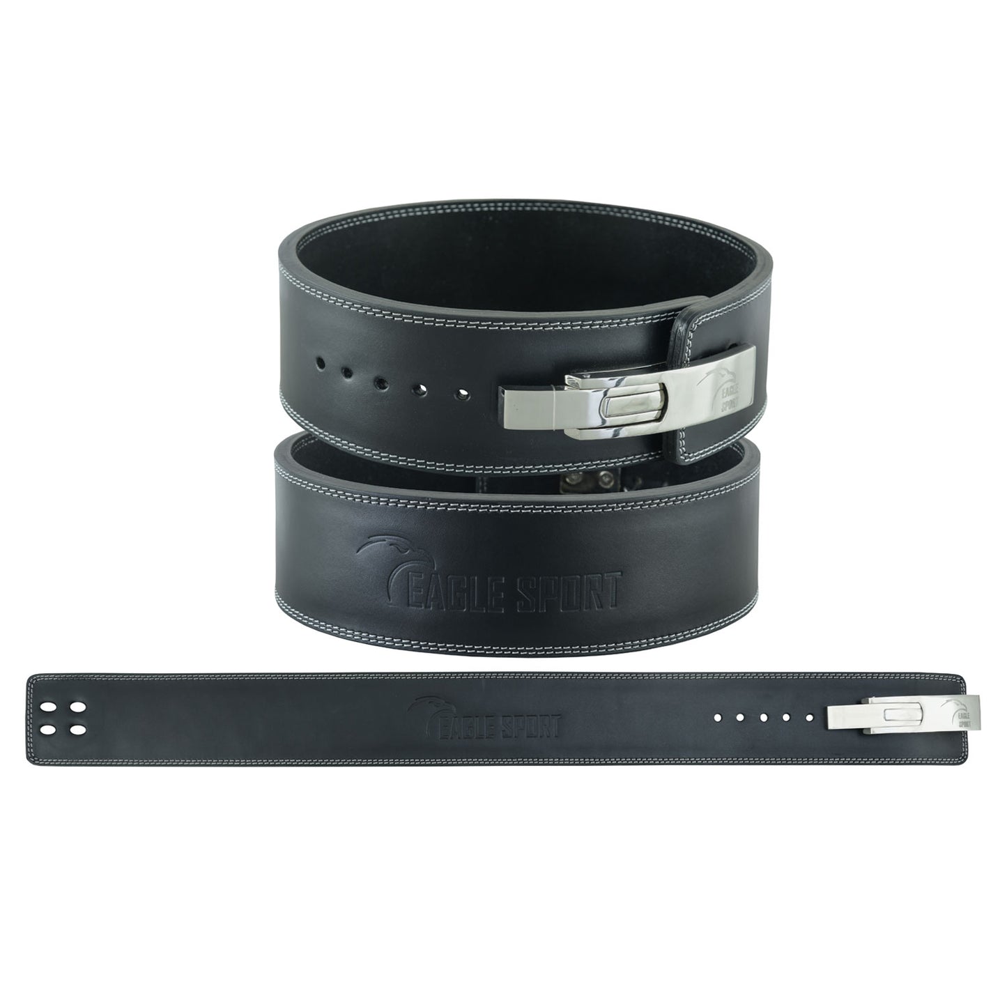 3 Layers cowhide leather weightlifting belt