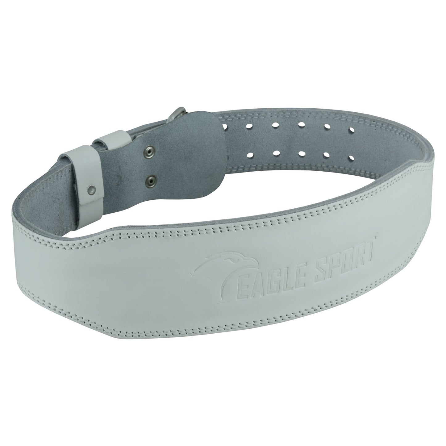 Cowhide leather weightlifting belt