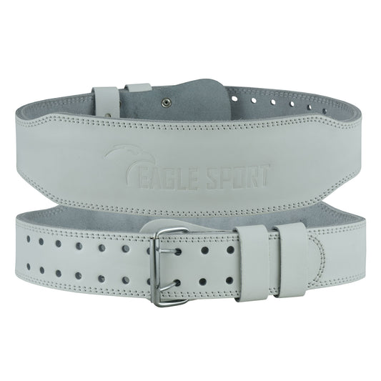 Cowhide leather weightlifting belt